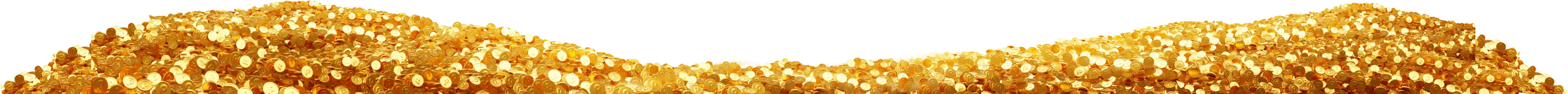 Gold coins - decor element